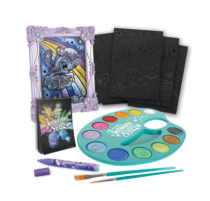 Nebulous Stars Pitch Black Art Set