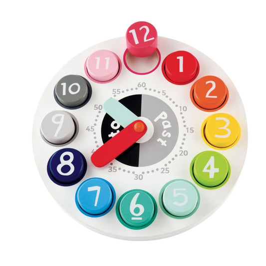 ELC Wooden Teaching Clock