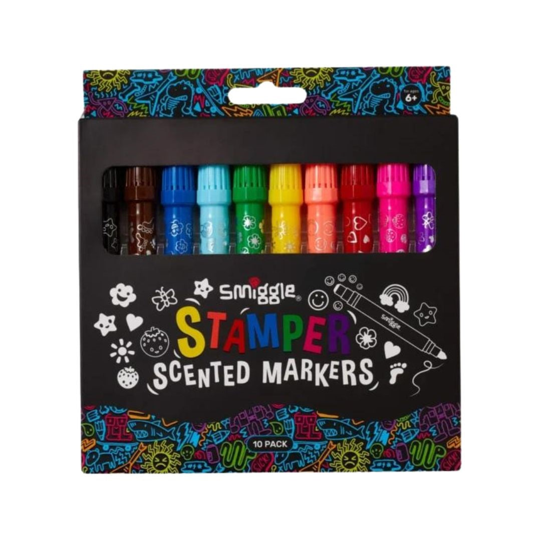 Smiggle Stamper Scented Markers