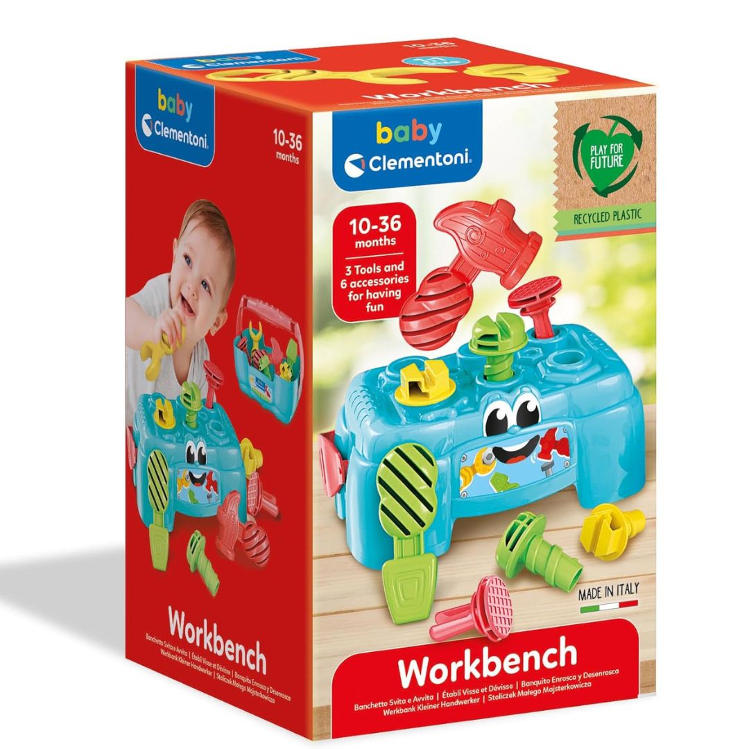 Clementoni Learning and Activity Toys Baby Work Bench