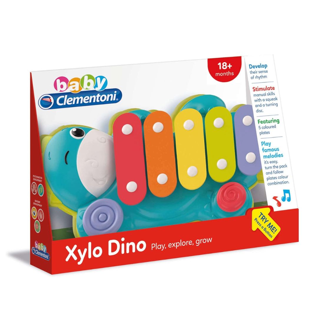 Clementoni 17263 Baby Xylophone Dino