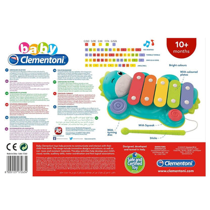 Clementoni 17263 Baby Xylophone Dino