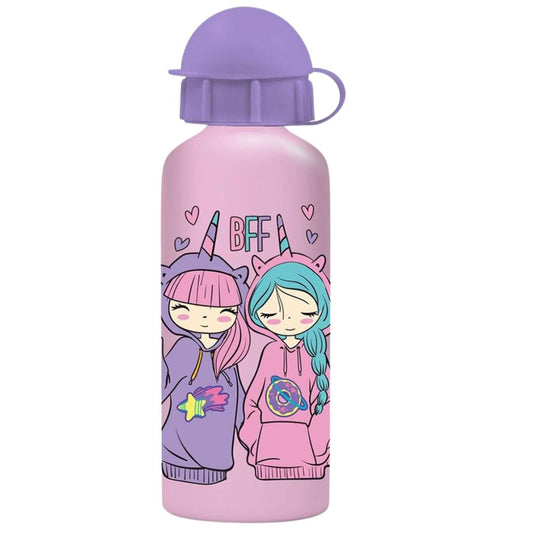 Must Best Friend Aluminum Water Bottle