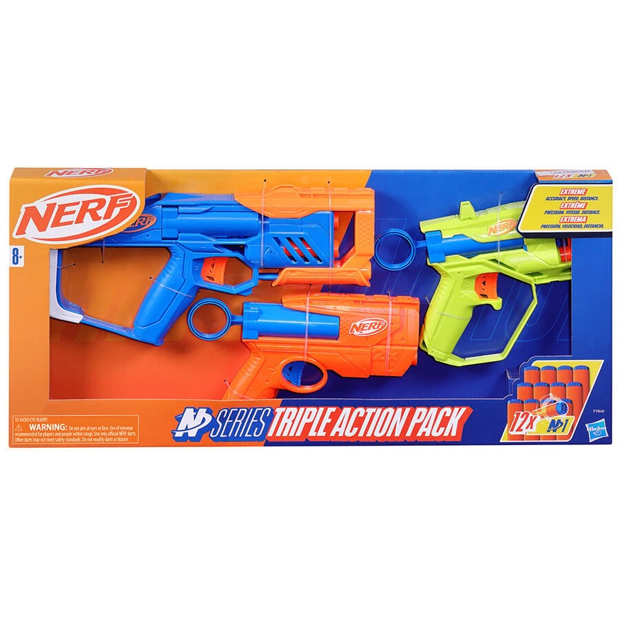 Nerf N Series Triple Action Pac