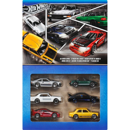 DieCast Toy Cars, Set Of 6 Japanese Vehicles