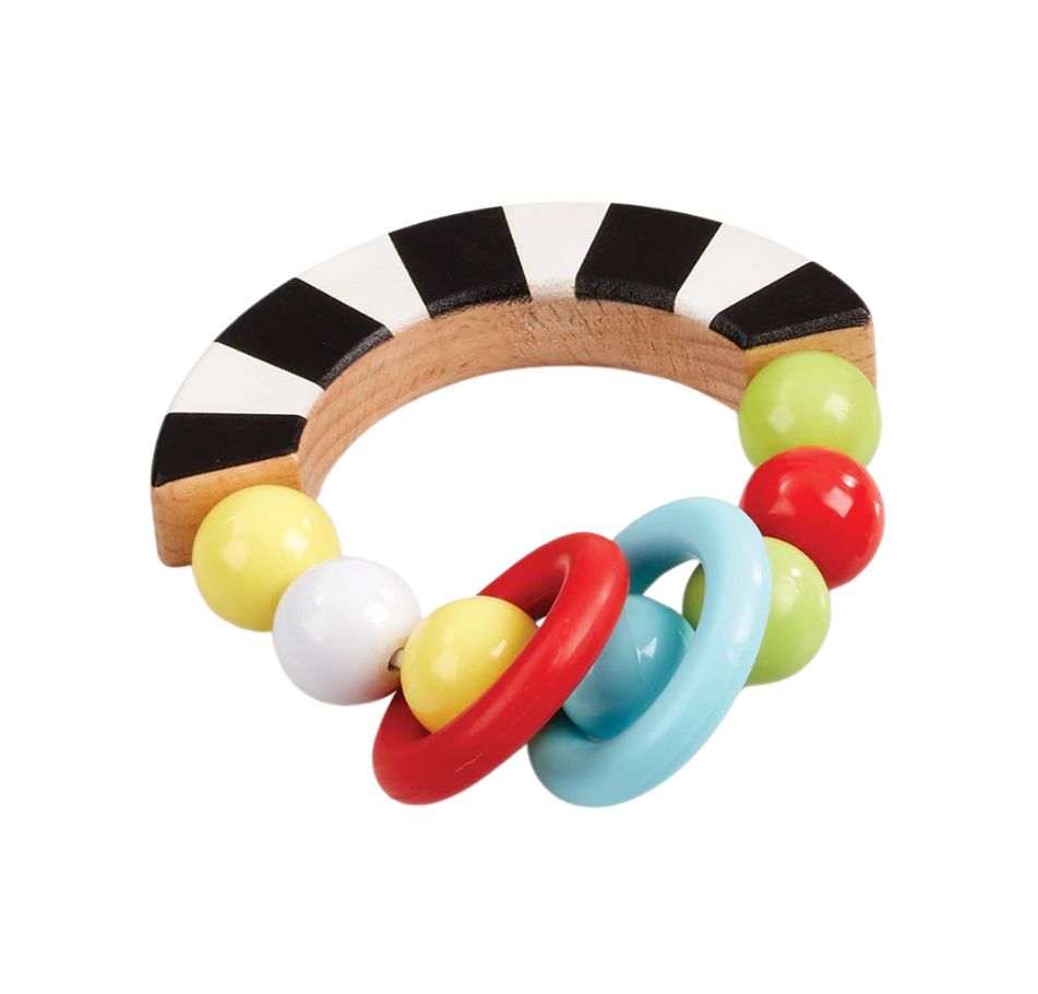 Elc Wooden Bead Rattle