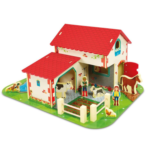 Early Learning Centre Wooden Farm Playset