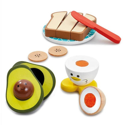 Elc Wooden Breakfast Playset