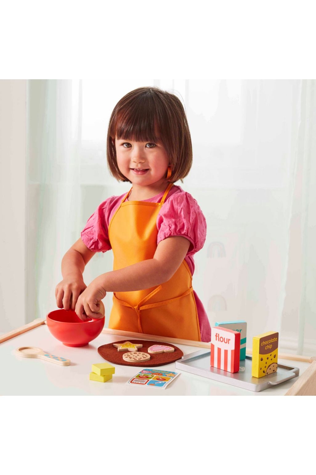 Wooden Cookie Baking Set