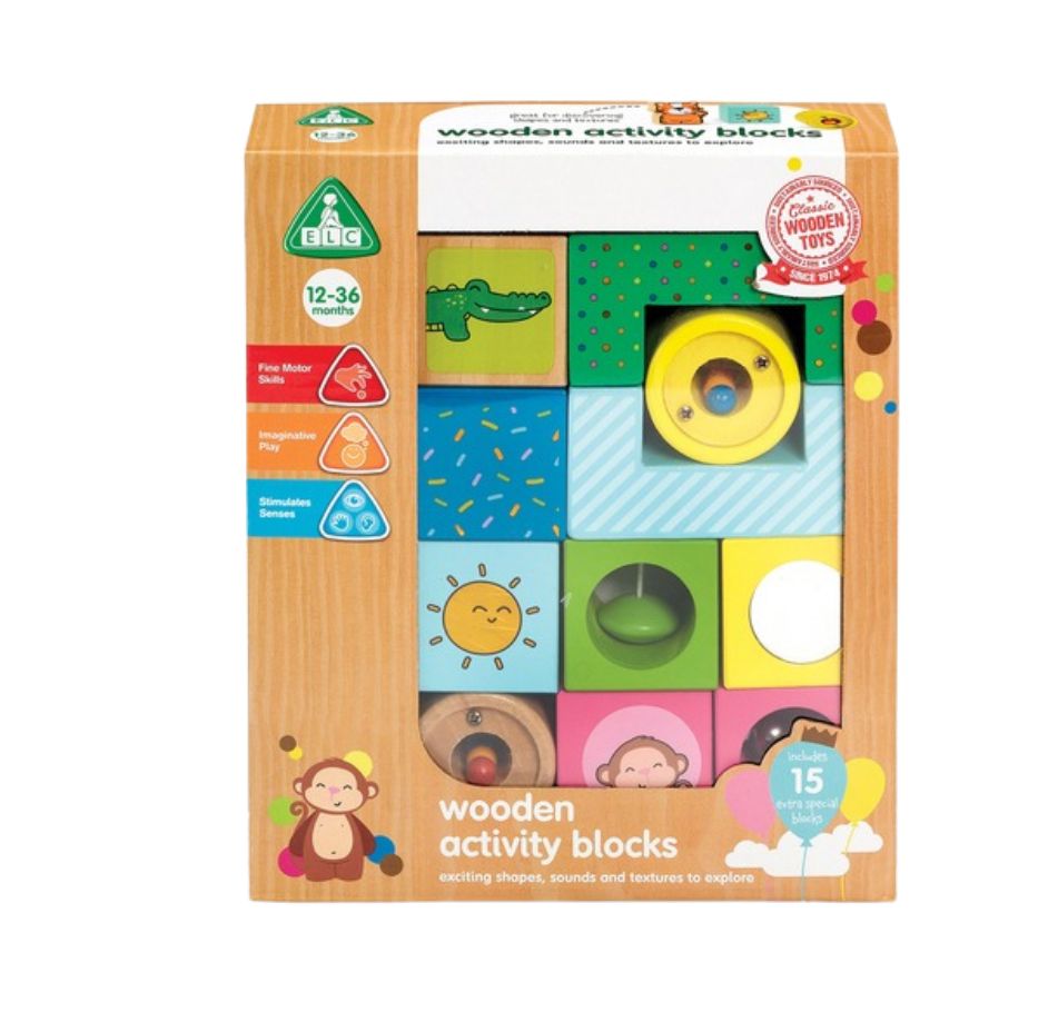 Wooden Activity Blocks