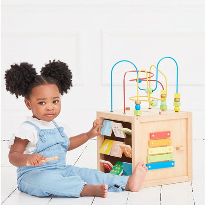 ELC Giant Wooden Activity Cube