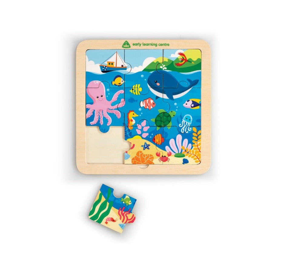 Elc Wooden Under the Sea Puzzle