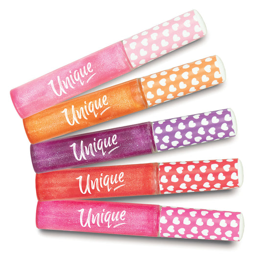 Unique Boutique Lip Gloss Makeup Set