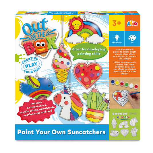 Out of the Box Paint Your Own Suncatcher Craft Set