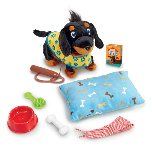 Pitter Patter Pets Wiggle Jiggle Dachshund Deluxe Electronic Pet