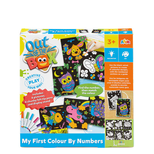 Out of the Box Colour By Numbers Craft Set