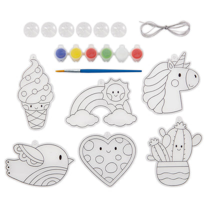 Out of the Box Paint Your Own Suncatcher Craft Set