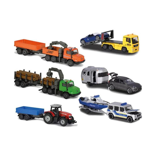 Majorette Vehicle and Trailer Assorted