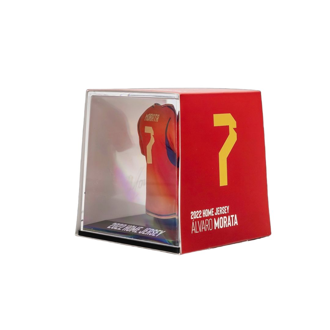 Alvaro Morata 2022 Mini T Shirt Figure