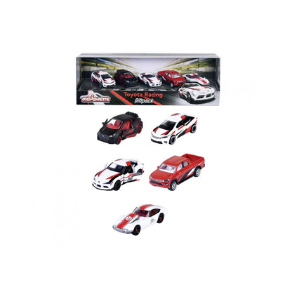 Majorette Toyota Racing 5 Piece