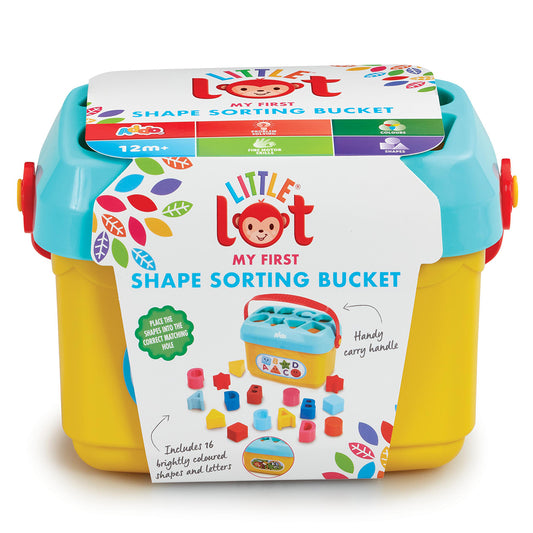 Little Lot My First Shape Sorting Bucket