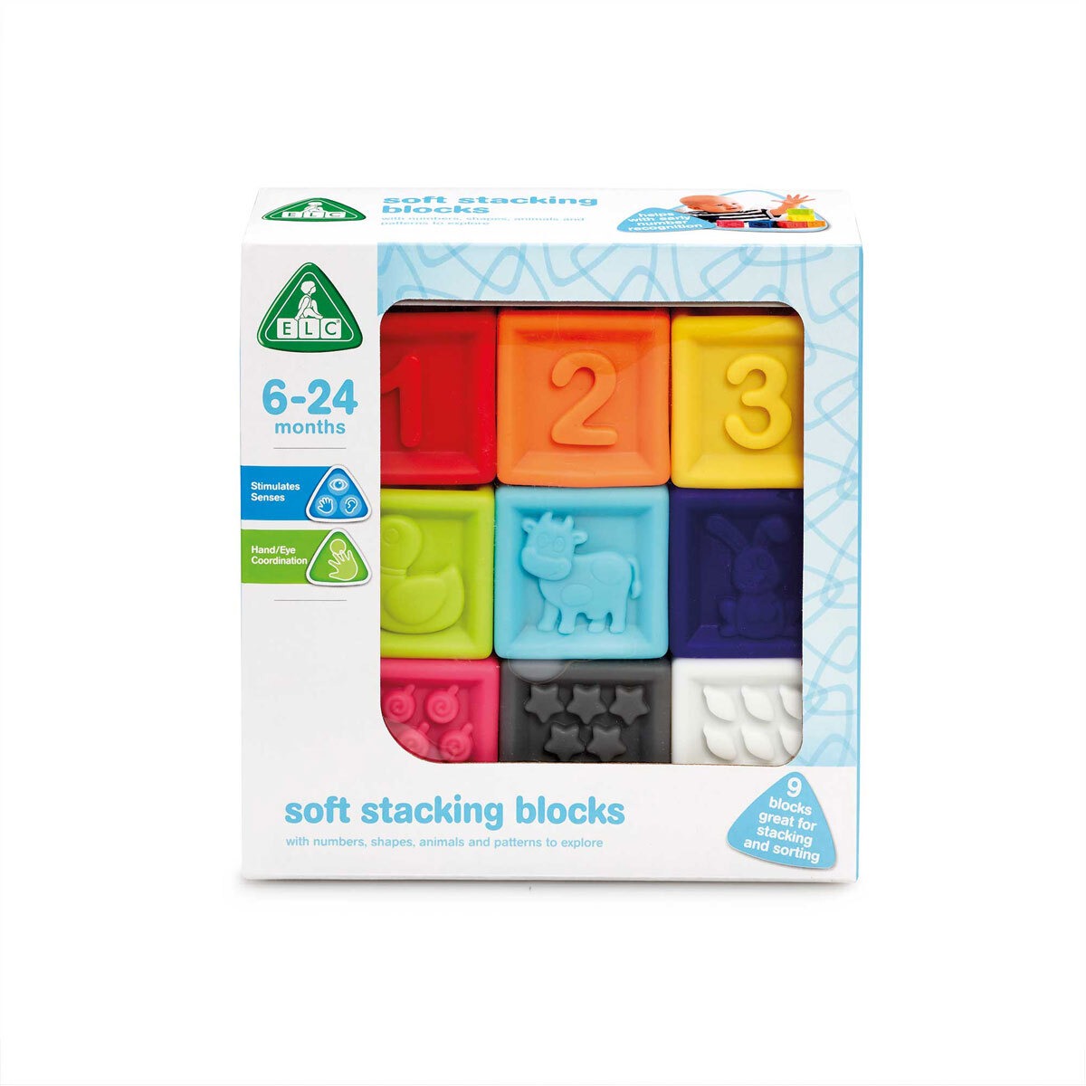 Elc Soft Stacking Blocks – TheToyShoplb
