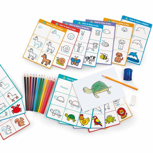 Elc Learn To Draw Animals Set