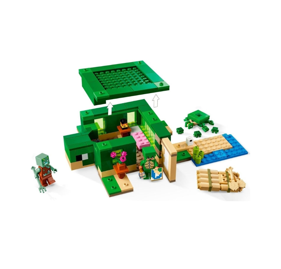 Lego Minecraft The Turtle Beach House (234 Pieces)