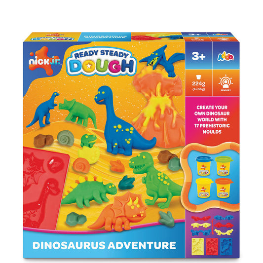 Nick Jr. Ready Steady Dough Dinosaurus Adventure Playset