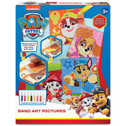 Paw Patrol Sand Art Pictures Craft Set