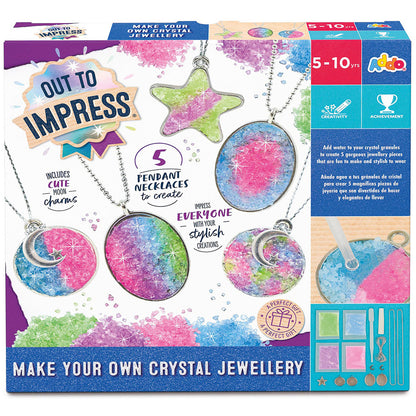 Out to Impress Make Your Own Crystal Jewellery Craft Set