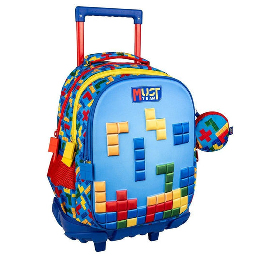 Bricks School Trolley Backpack