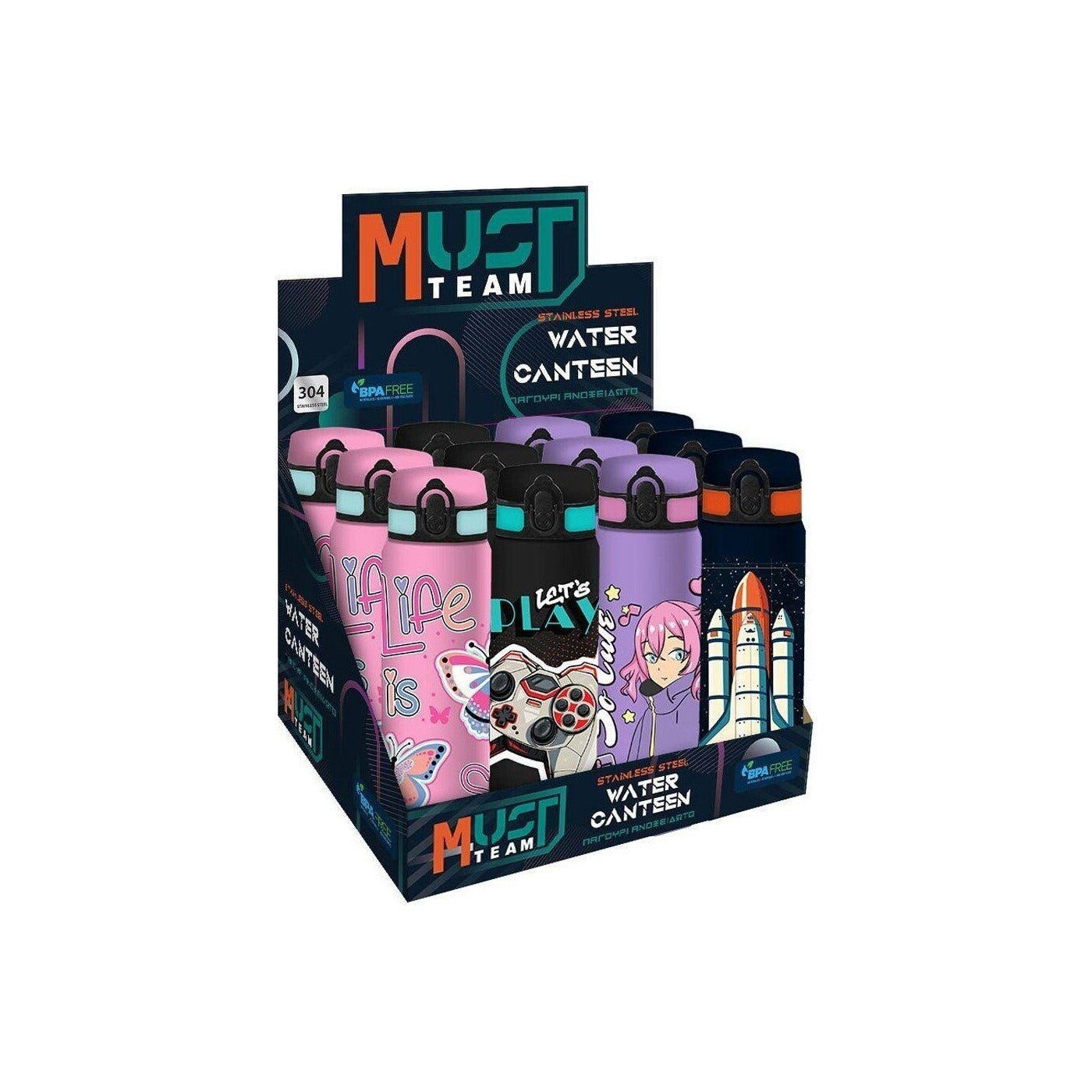 Stainless Steel Bottle Assorted