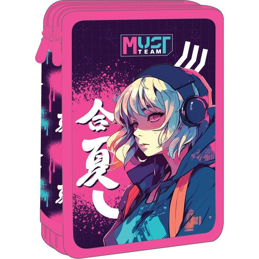 School Pencil Case Anime