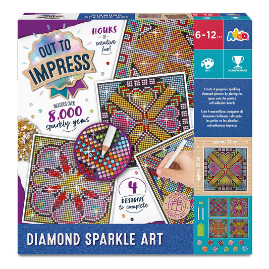 Out to Impress Diamond Sparkle Art Craft Set