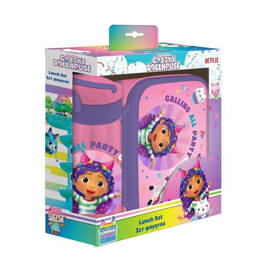 Gabby’s Dollhouse lunch set