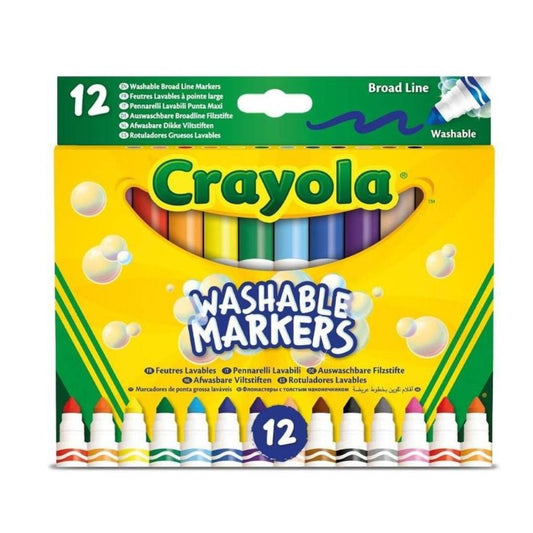 Crayola Super 12 Washable Markers
