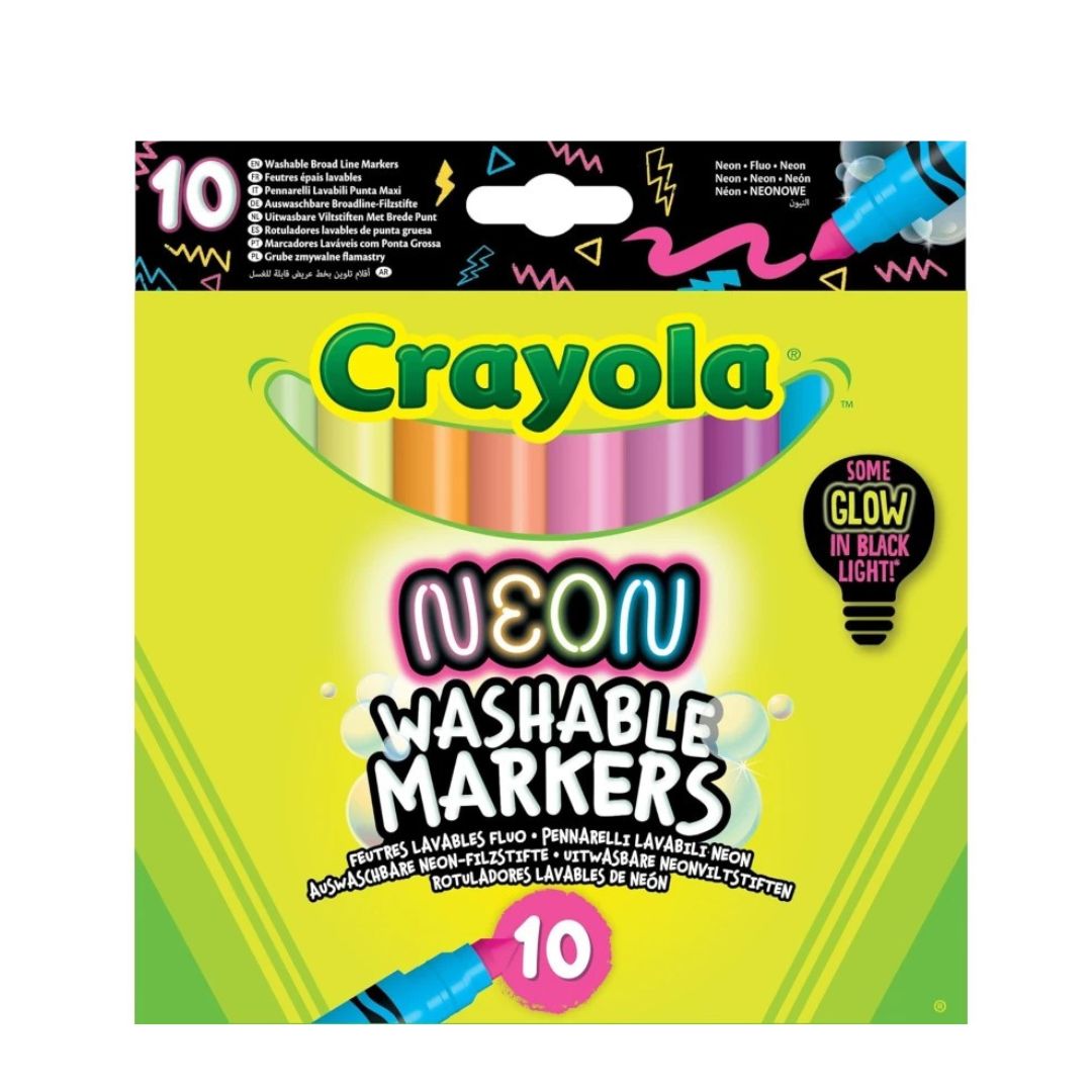 Crayola Neon Washable Markers
