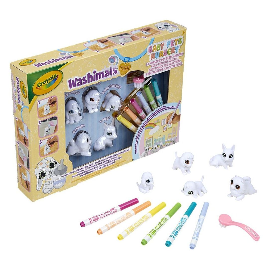 Crayola Washimals Baby Pets Nursery Pack