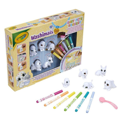 Crayola Washimals Baby Pets Nursery Pack