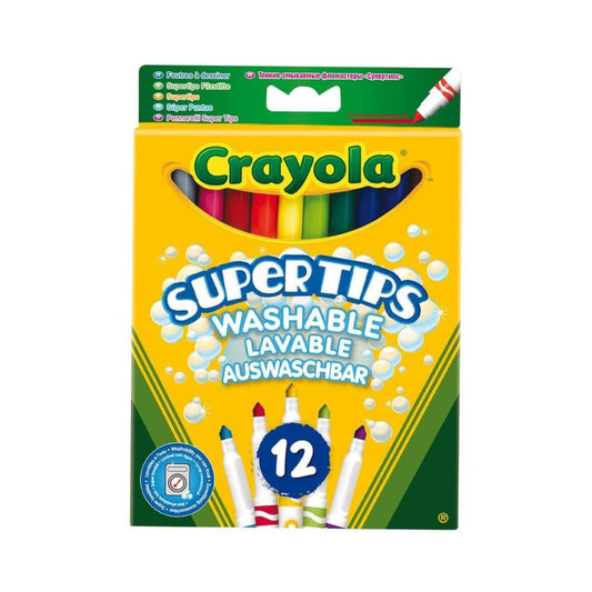 Crayola SuperTips Washable 12 Markers