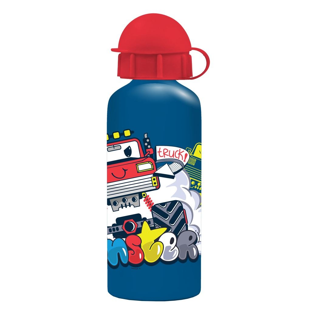 Children’s Aluminum Water Bottle 500ml Assorted