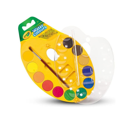 Crayola 12 Watercolor Paint Palette