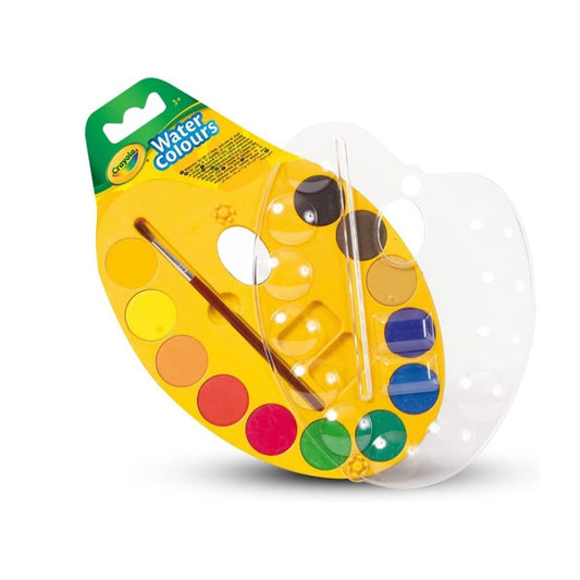 Crayola 12 Watercolor Paint Palette