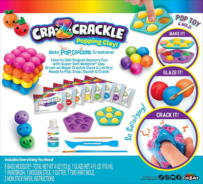 Crackle Clay Pop Fidget