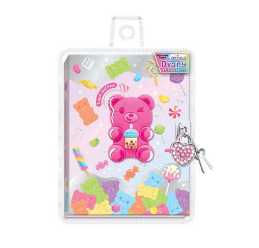 Gummy Bear Diary With Locks & Keys