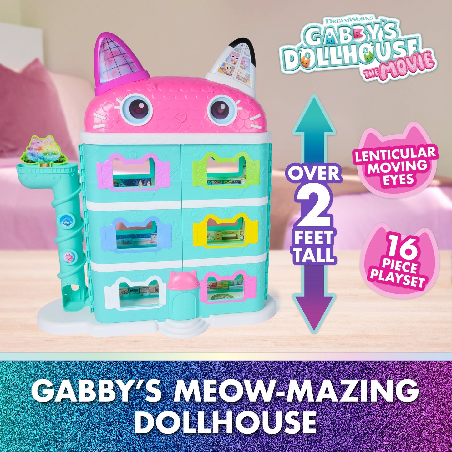 Gabby's Doll House Movie Dollhouse