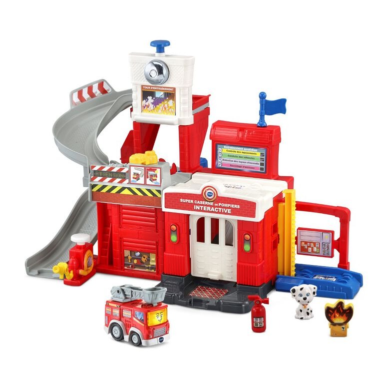 Tut Tut Bolides Rescue Tower Firehouse - French Edition