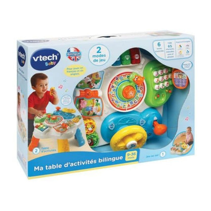 My Bilingual Multicolor Activity Table