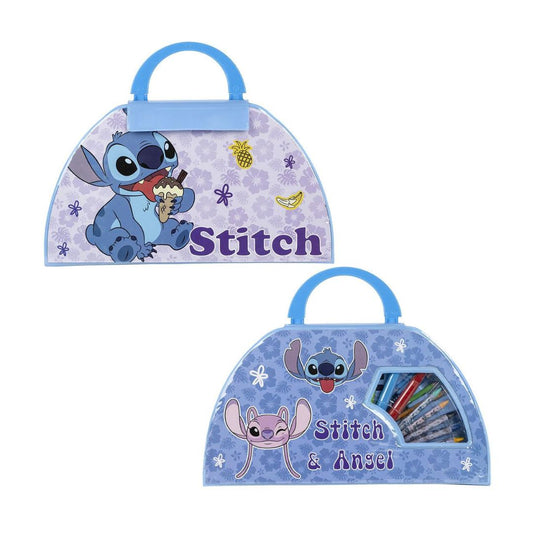 Stitch 50 Piece Colorable Stationery Set